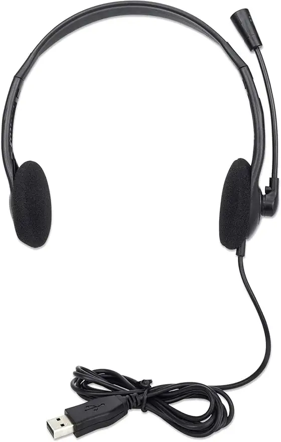 MH USB Stereo Headset On-Ear USB-A — Zeer goed