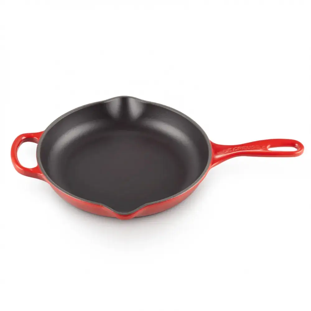 Le Creuset Signature Gietijzeren Koekenpan 20 cm Kersenrood — Zeer goed