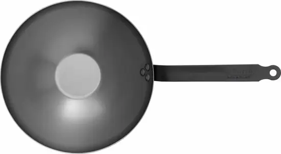 deBuyer Mineral B Black Wok 28cm Staal — Zeer goed