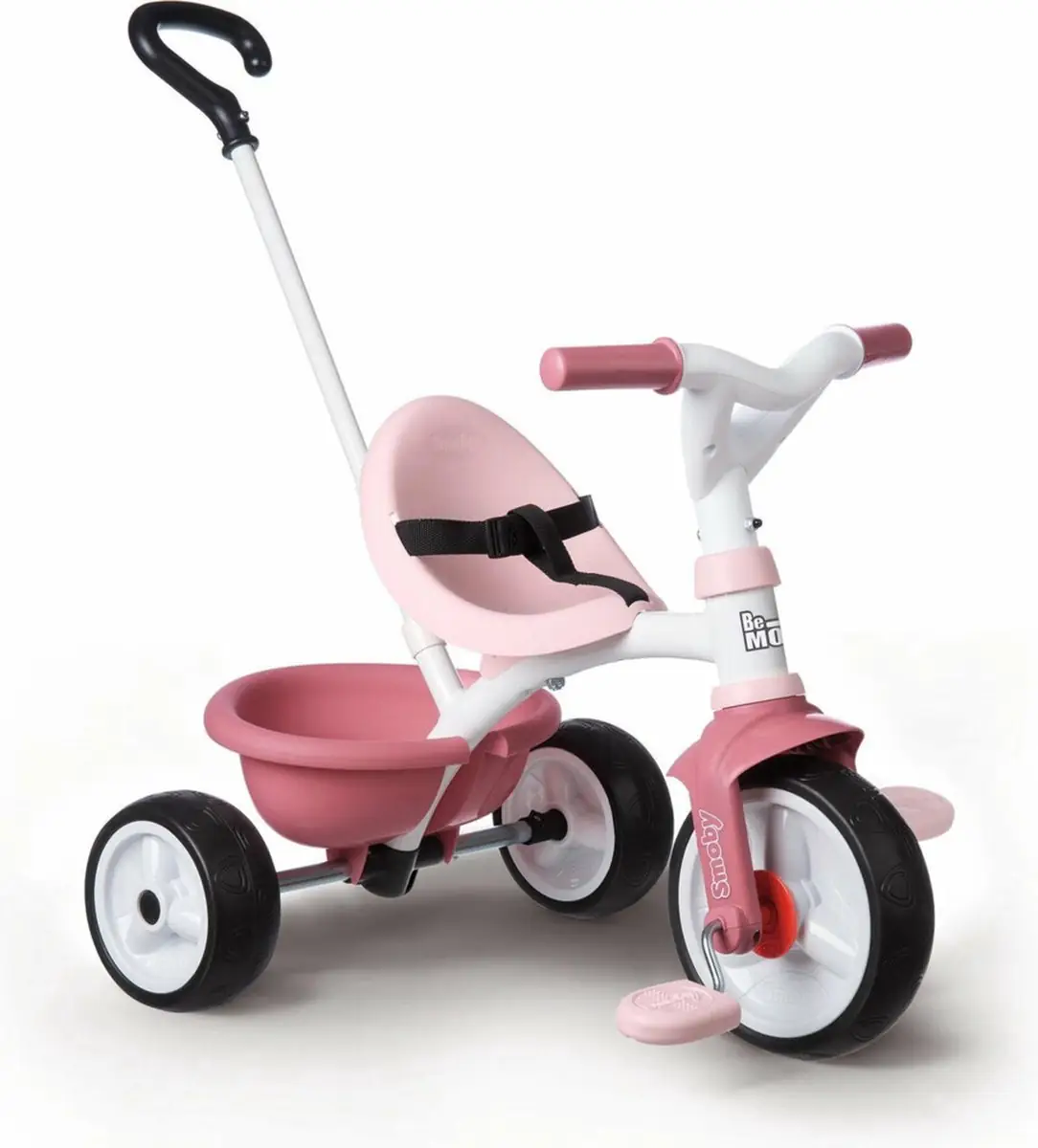 Smoby Be Move Roze Driewieler met duwstang — Zeer goed