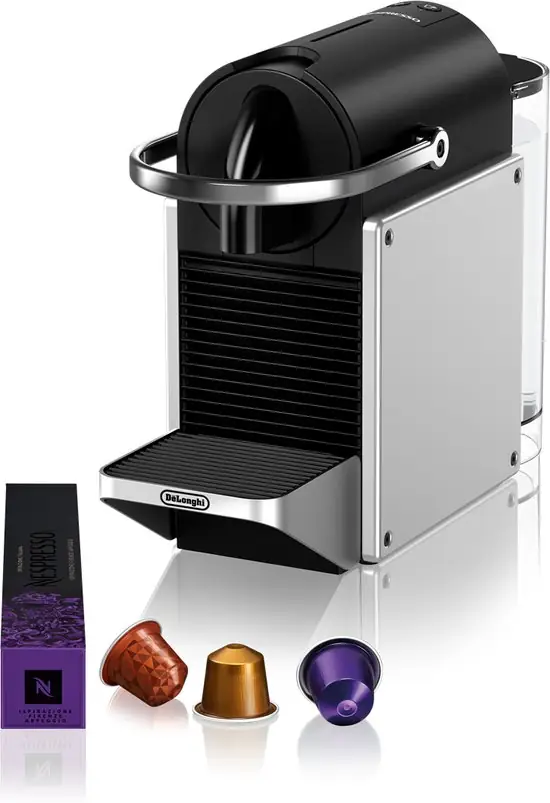 Nespresso De'Longhi Pixie EN127.S - Koffiecupmachine - Zilver — Zeer goed