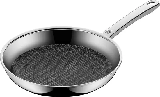 WMF Profi Resist Koekenpan Ø 24 cm RVS Inductie Krasbestendig — Zeer goed