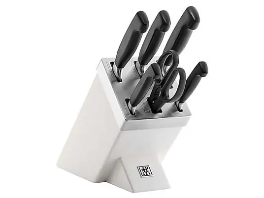 Zwilling Four Star messenblok 7-delig wit — Zeer goed