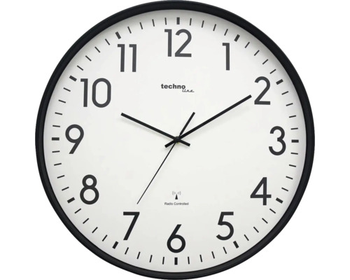 Technoline WT 8998 wandklok zwart 50 cm — Zeer goed