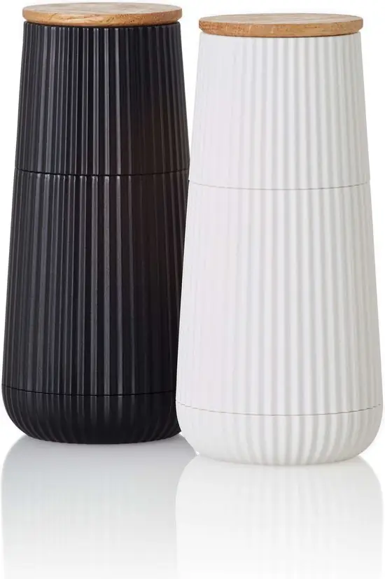AdHoc Scape Peper- en Zoutmolenset Wit &amp; Zwart – Zeer goed