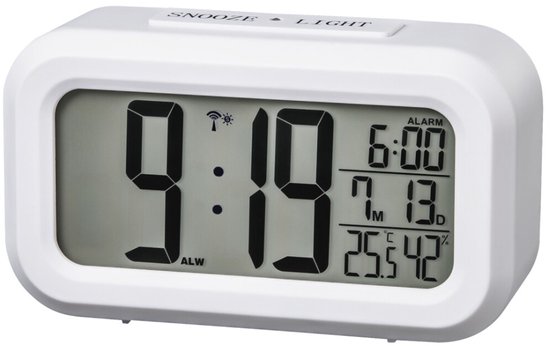 Hama Radiogestuurde wekker "RC 660", wit — Zeer goed