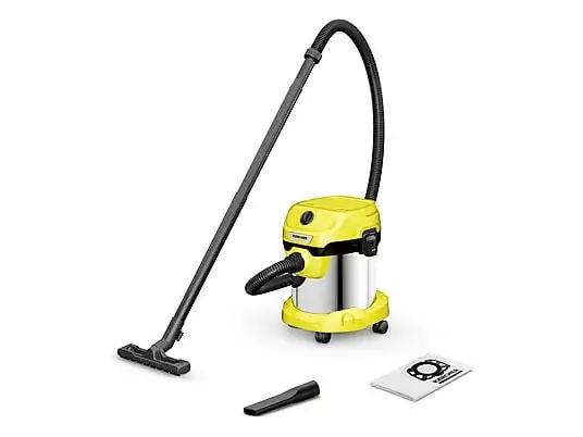 Kärcher V-15/4/18 stofzuiger 15 l Trommelstofzuiger Droog 1000 W Stofzak — Zeer goed