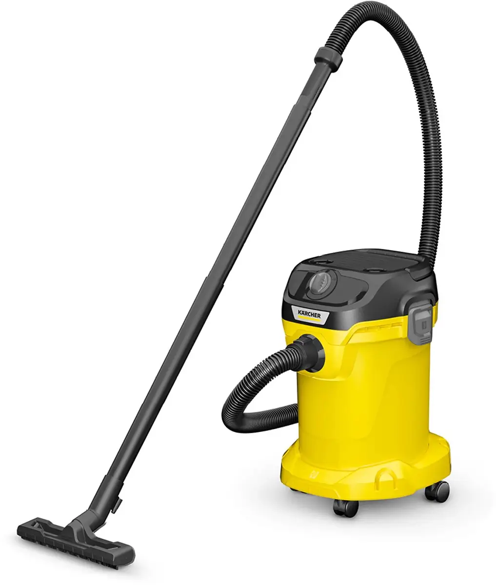 Kärcher KWD 2 V-19/4/18 Nat- en Droogzuiger - 19 liter container - Vliesfilterzak - compact