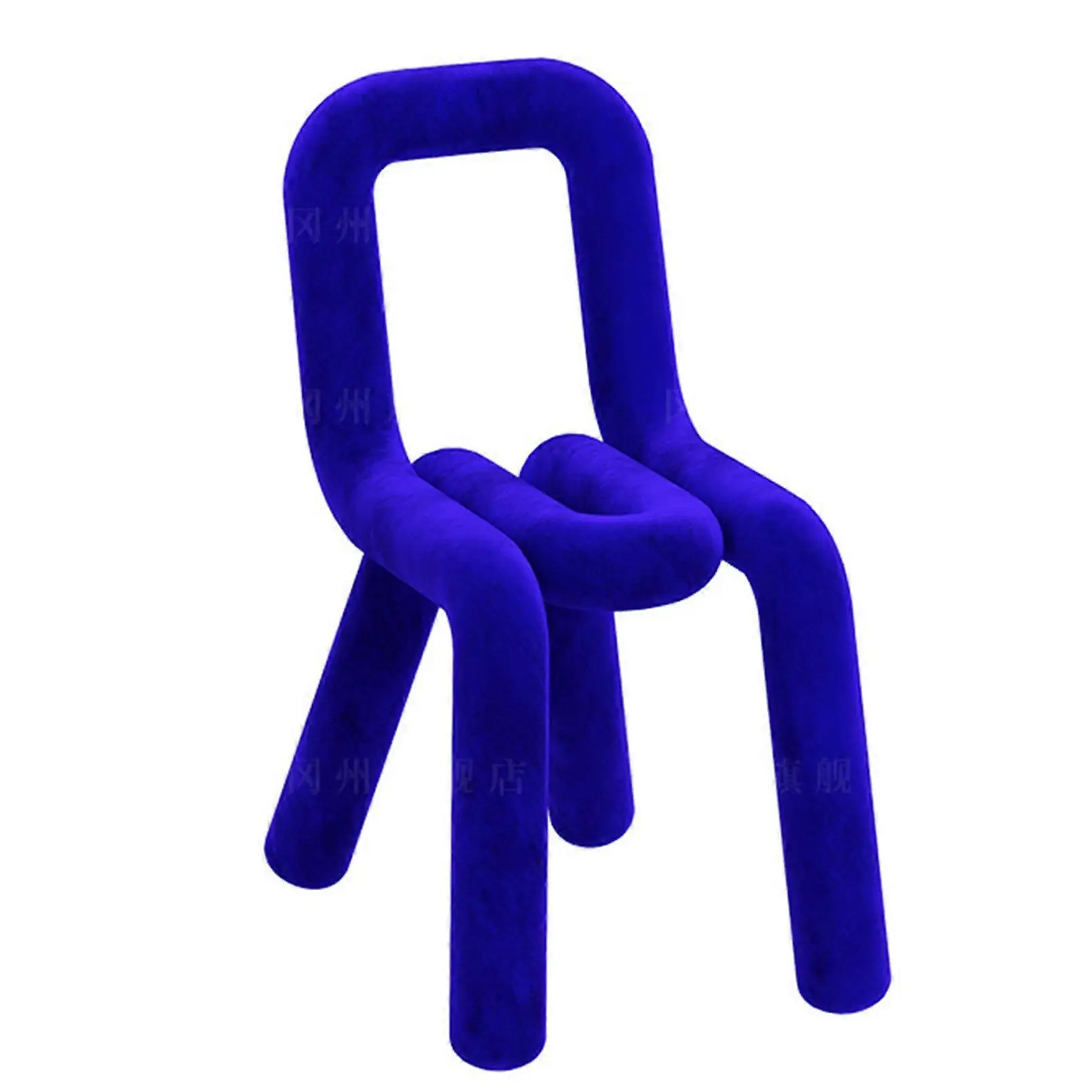 SÚPER HOGE KORTING op Moustache Bold Stoel Blauw