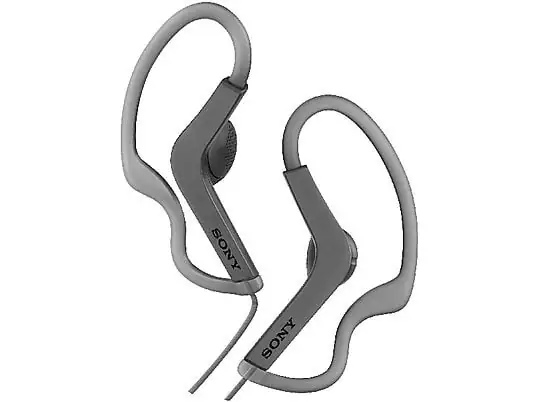 Sony MDR-AS210 In-ear sport oordopjes Zwart — Zeer goed