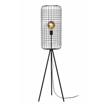 Lucide ESMEE Vloerlamp Ø 31 cm E27 Zwart — Zeer goed
