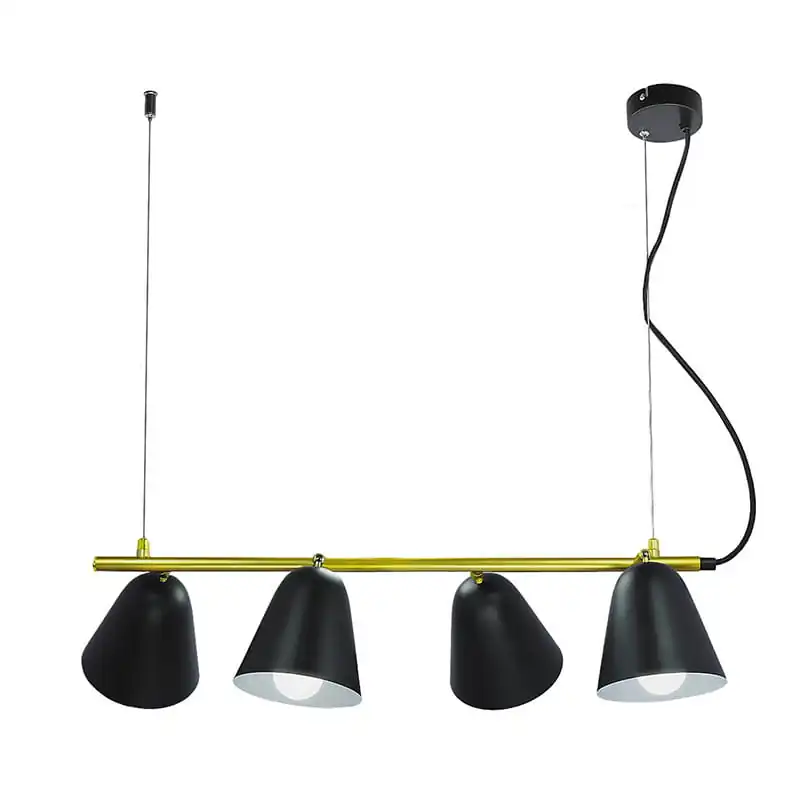 NOCTORIO Zwarte hanglamp 8xE14 (zie foto's voor details)