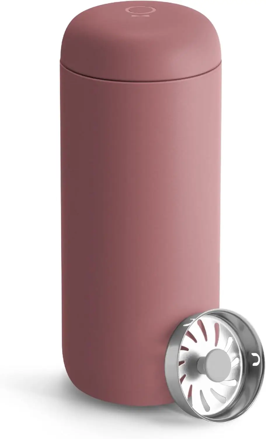 Carter Move thermobeker met spatbescherming, woestijnroos, 475 ml