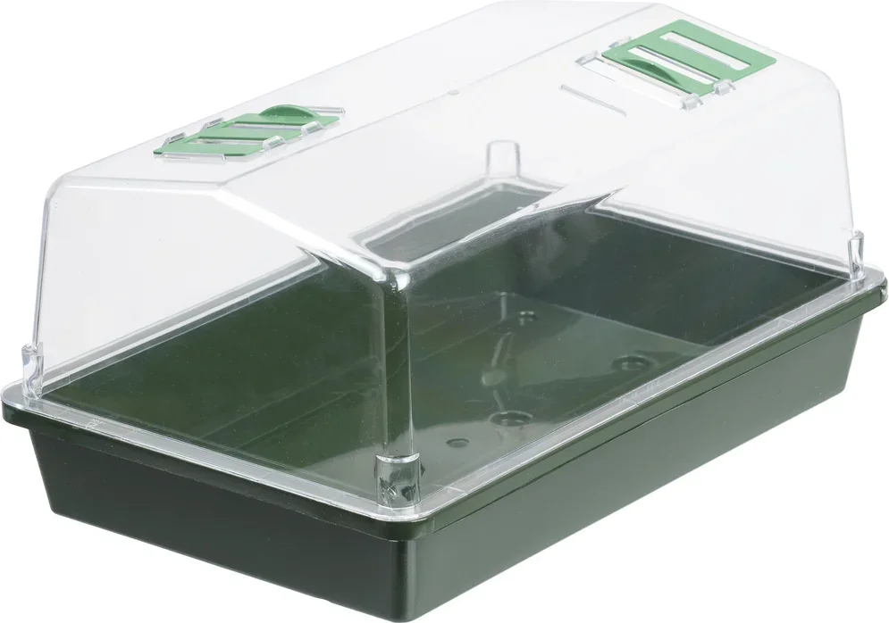 Nature Mini-Kweekkas met ventilatie H22 x 55 x 31cm Groen — Zeer goed