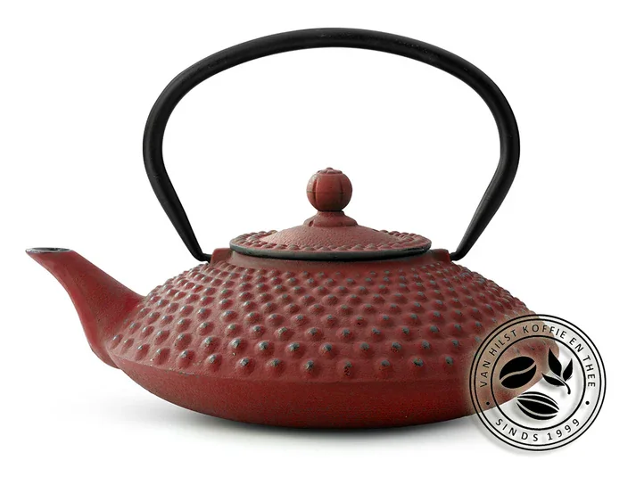 Bredemeijer Theepot Xilin 1,25L Gietijzer Rood — Zeer goed