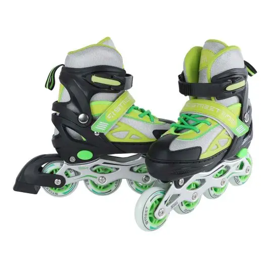 Street Rider Inline Skeelers Groen/Zwart Maat 37-40 — Zeer goed
