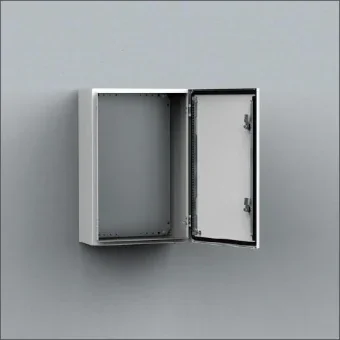 Eldon schakelaarkast leeg, staal, grijs, (hxbxd) 300x300x155mm uitvoering oppervlakte - MAS0303015PER5 — Zeer goed