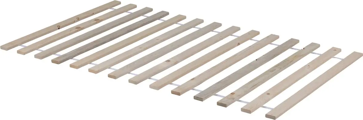 WOOOD Lattenrol Bodem - Inclusief Bevestigingsmateriaal - Hout - 140x200 cm — Zeer goed