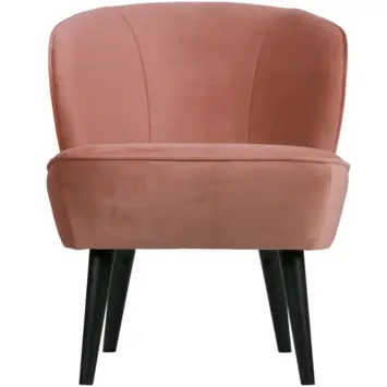 WOOOD Sara Fauteuil Oud Roze — Zeer goed