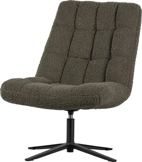 WOOOD Job Draaifauteuil Teddy Groen — Zeer goed