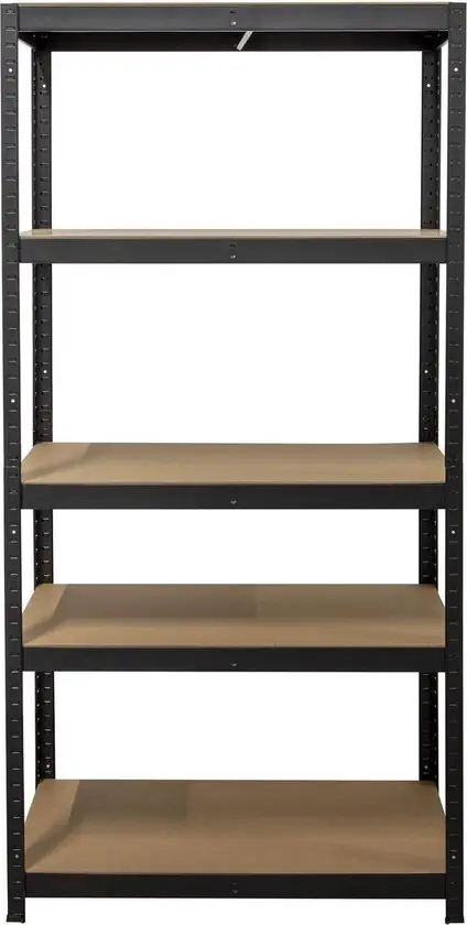 OPBERGREK 5 Planken Zwart — Zeer goed