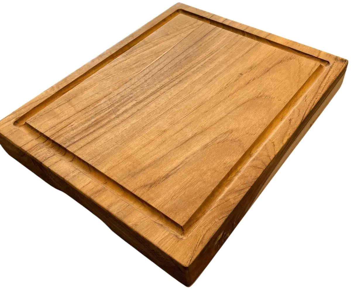 BASIC CULINAIR Snijplank Teakhout 40x30 cm — Zeer goed