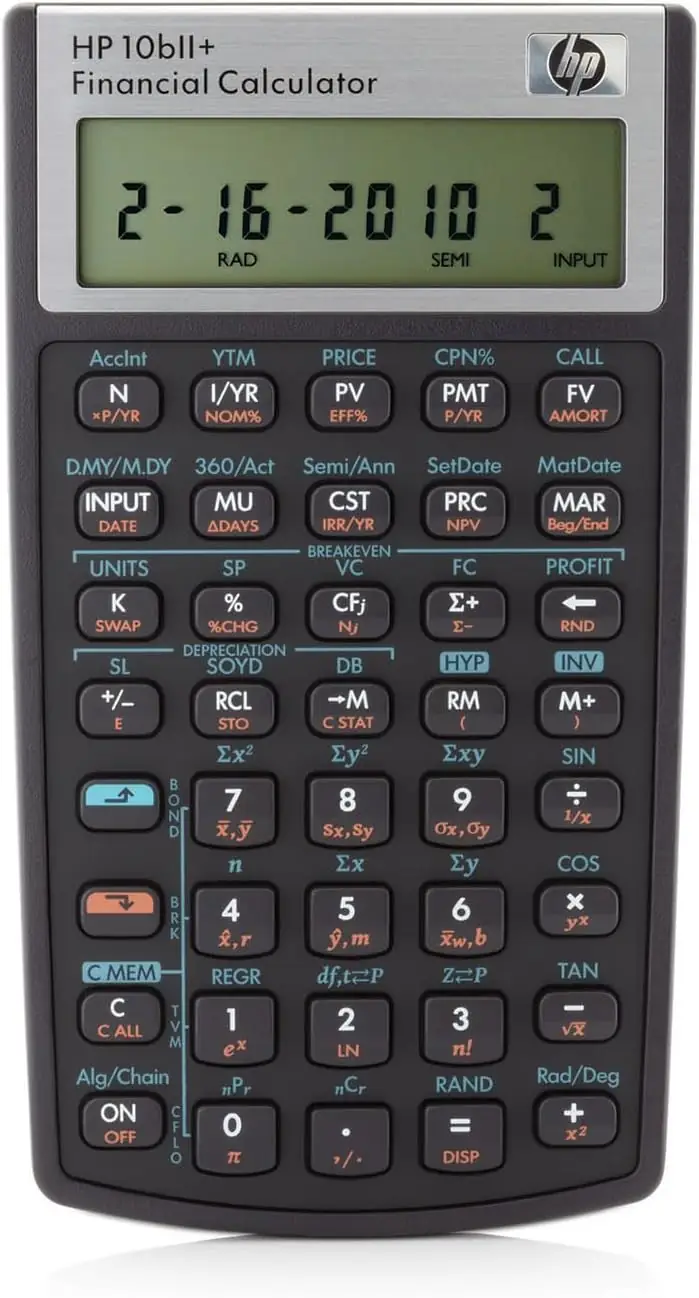 HP 10bII+ — Zeer goed