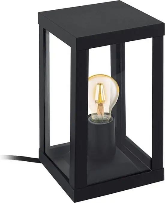 EGLO Vintage Alamonte 1 Buitenverlichting Tafellamp 1 Lichts Zwart — Zeer goed