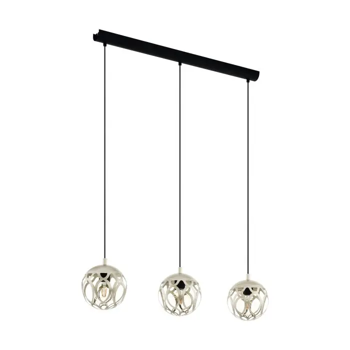 EGLO Mirtazza Hanglamp E27 88 cm Zwart — Zeer goed