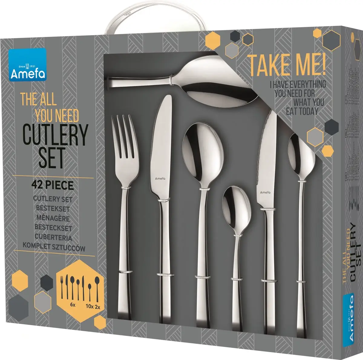 Amefa Manille cutlery set - 42-piece