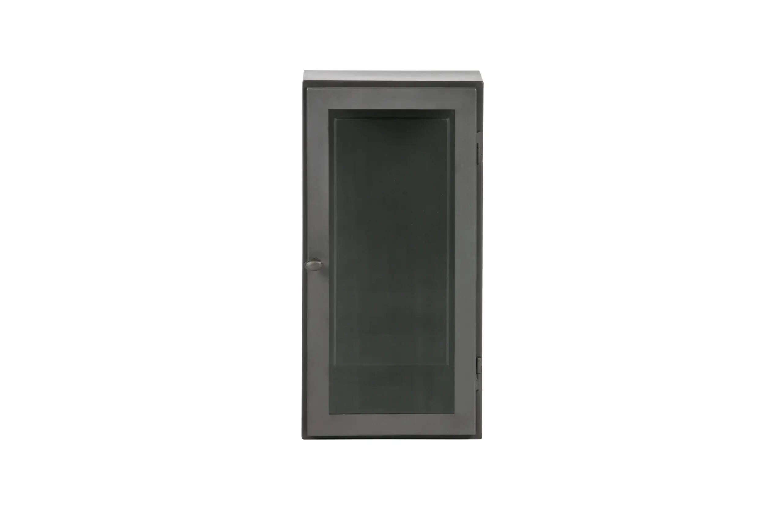 BePureHome Manta Hangende Vitrinekast L - Metaal - Grijs - 60x30x25