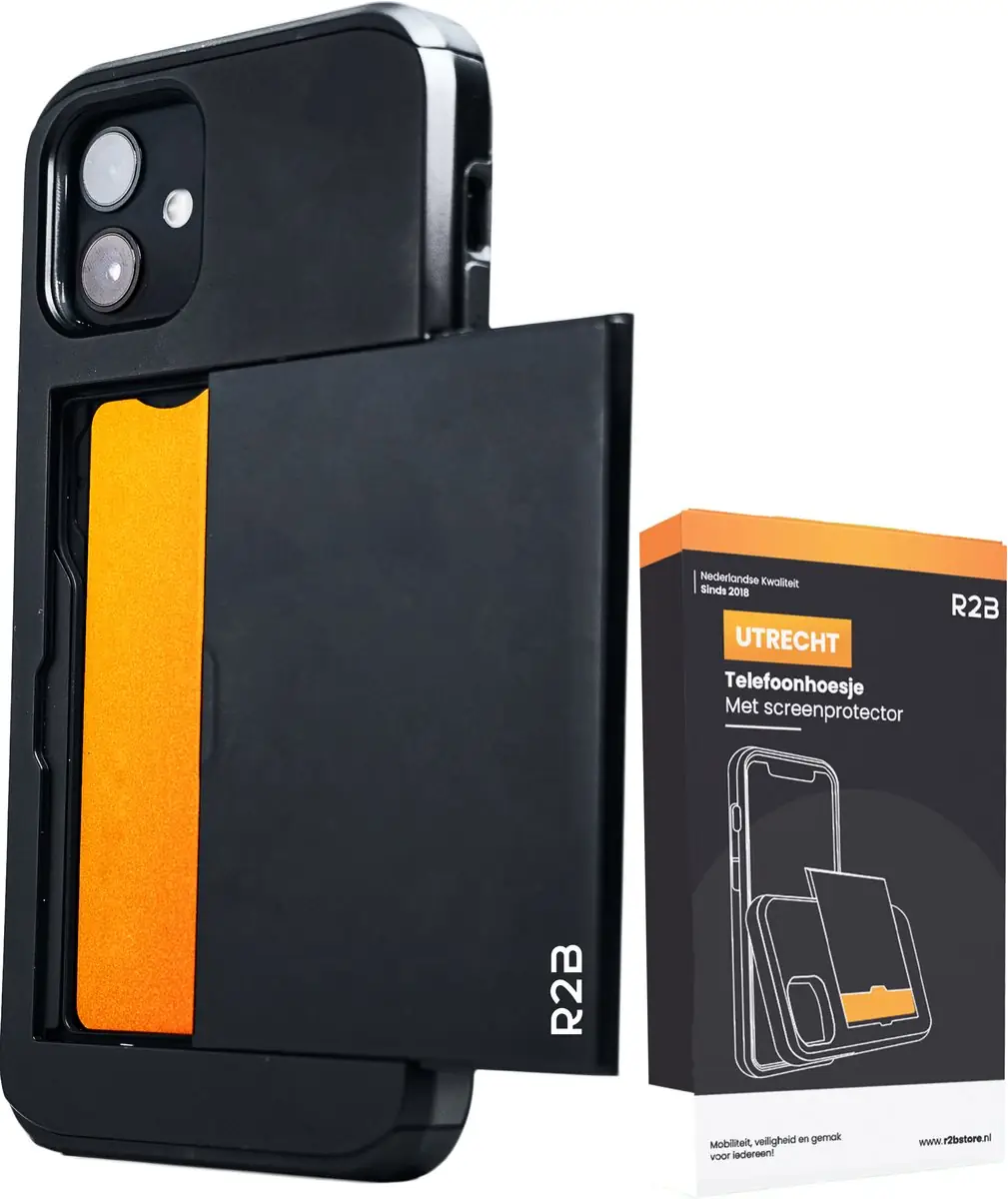 Hoge korting Hoesje geschikt voor iPhone 11 met Pasjeshouder