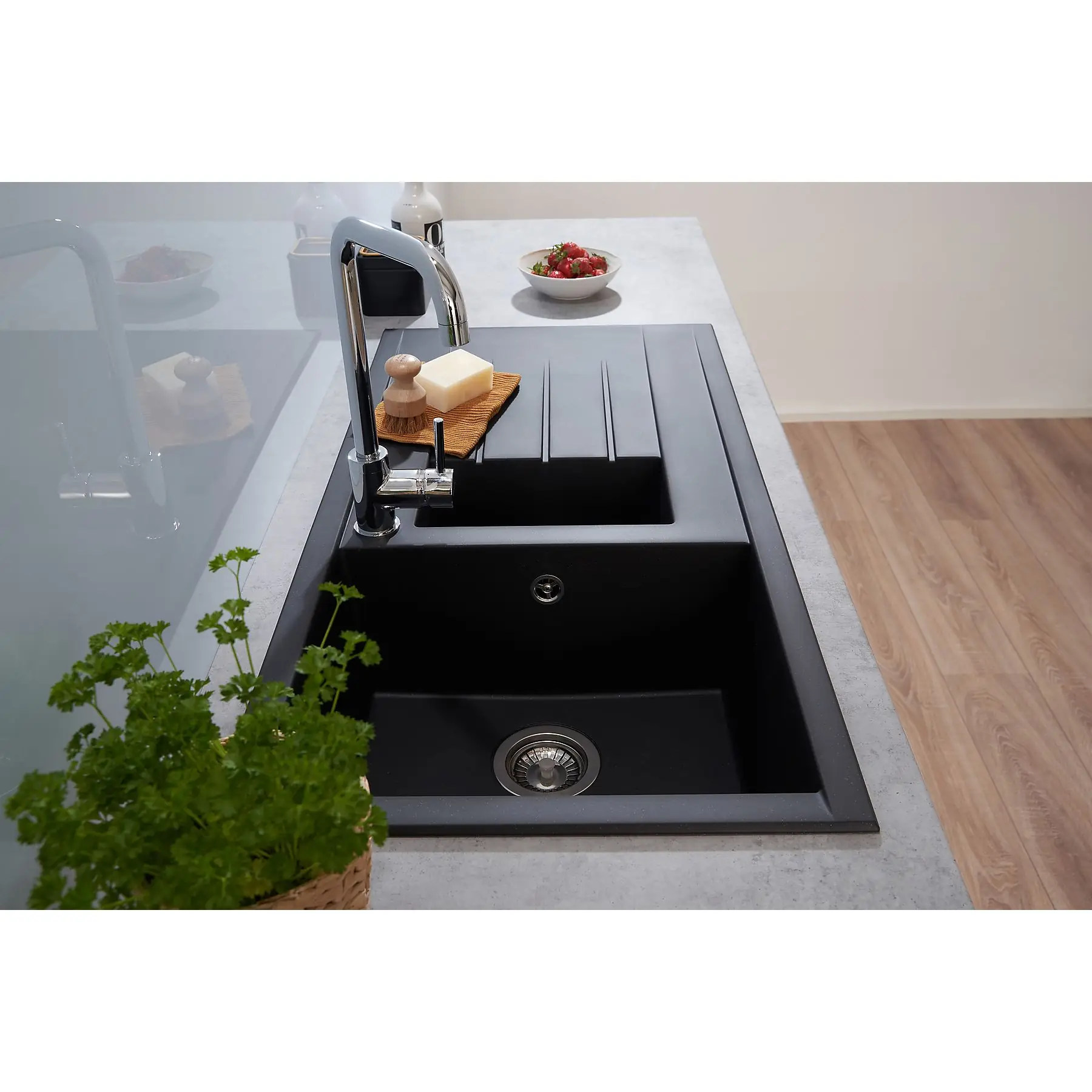 Hoge korting Respekta Mineralite spoelbak Houston: