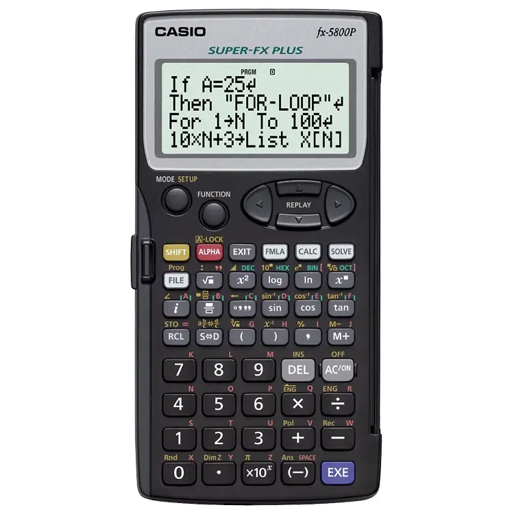 Casio FX 5800 P