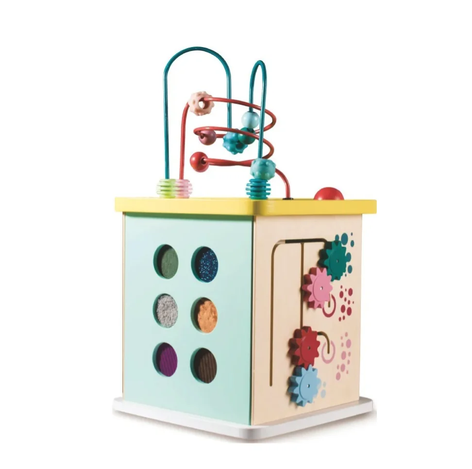 Nu met een extra zomerkorting van € 40,00, GRIJP JE KANS Hape Play Cube