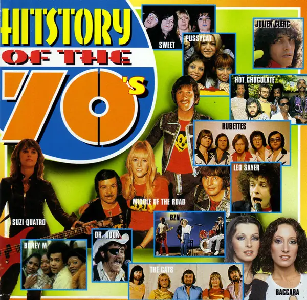 History Of The 70's - Dubbel cd EVA — Zeer goed