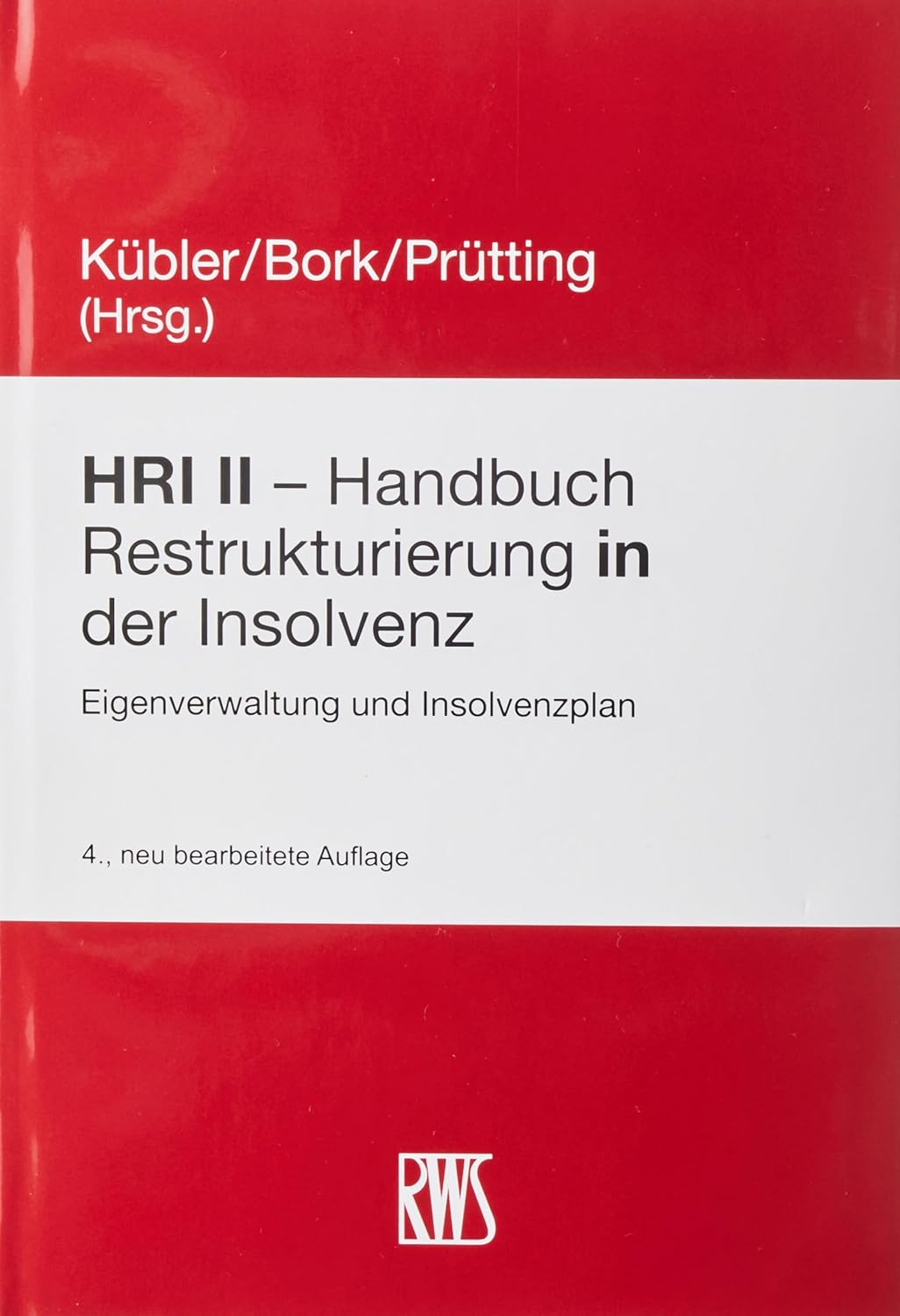 HRI II - Handboek voor herstructurering bij insolventie