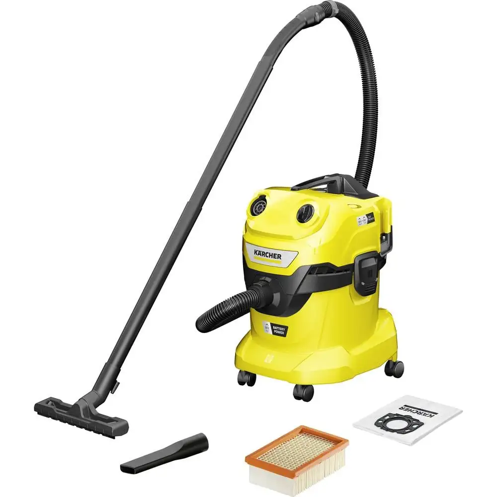 Kärcher Home &amp; Garden WD 4-18 Dual V-20/22 1.628-600.0 Cordless wet/dry vacuum cleaner 380 W 20 l — Zeer goed