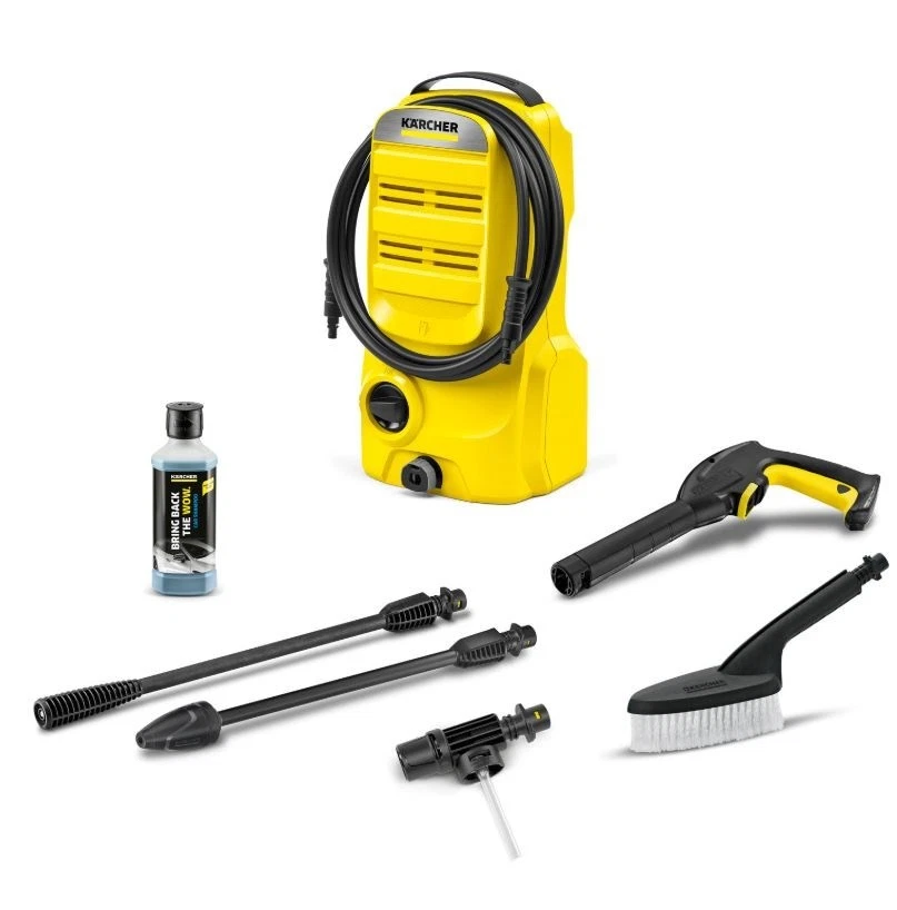 KARCHER K 2 Classic Car Pressure Washer - 1.673-574.0 Black, Yellow