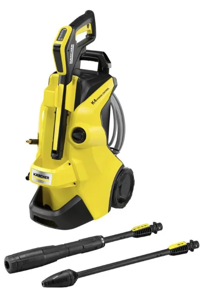 Kärcher K 4 Power Control Flex Hogedrukreiniger - PremiumFlex hogedrukslang - 130 bar - 420 l/u - 30 m²