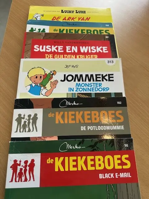 Kiekeboe / Suske en Wiske / Lucky Luke Jommeke STRIPS NIEUW