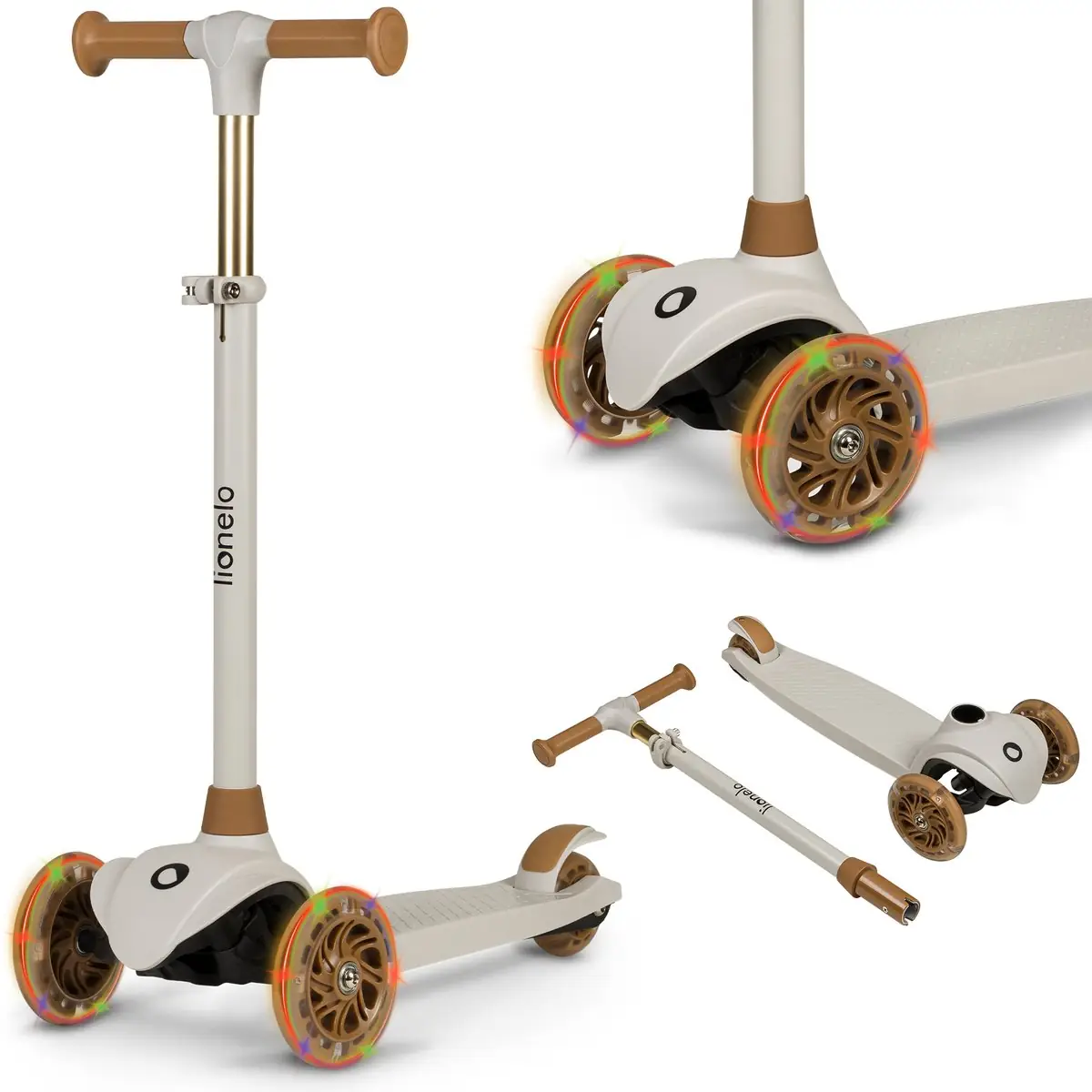 NIEUW !! Lionelo Jessy Kinderstep - 3 wielen Step - Speelgoed voor kinderen van 3+