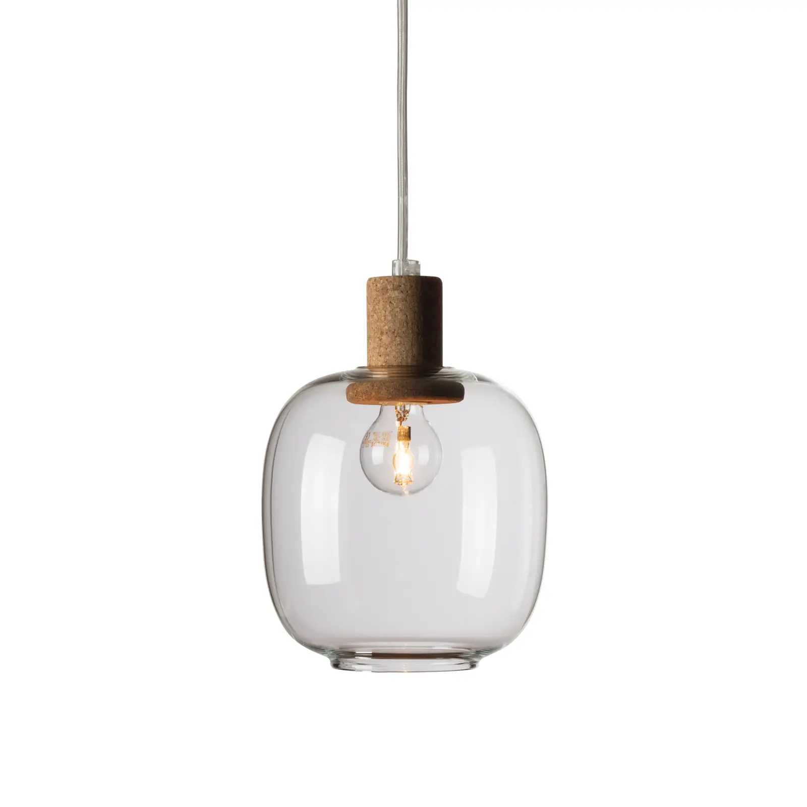 Picia pendant clear glass