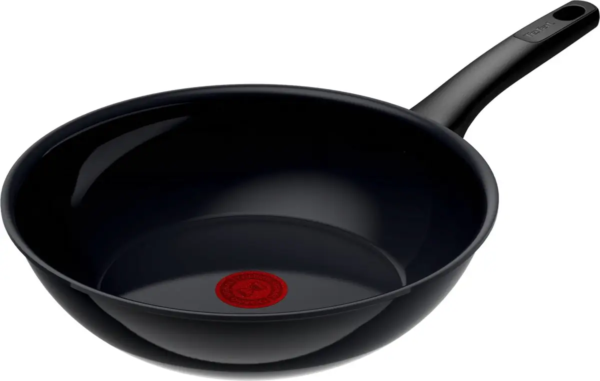 Tefal Revive Black - Wokpan - Ø28 cm - Keramisch - PFAS-vrij - Geschikt voor Inductie
