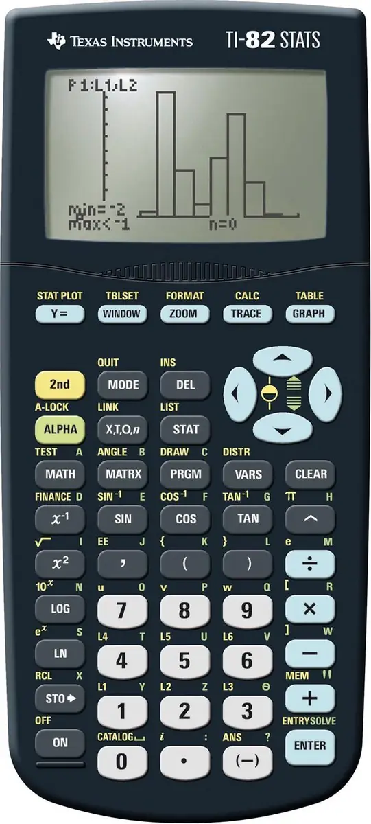 SCHOOLKORTING naar € 30,00 Texas Instruments TI-82 Stats Calculator - Grafisch Display