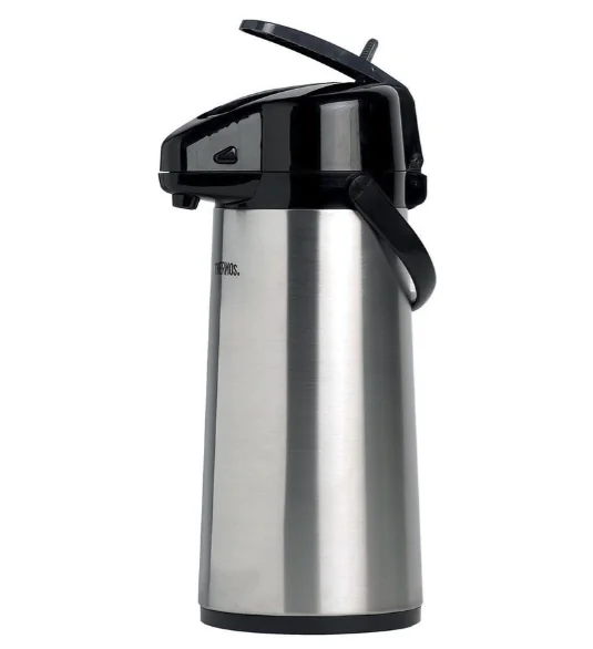 Thermos Thermoskan - Pomp - RVS - 2,2L