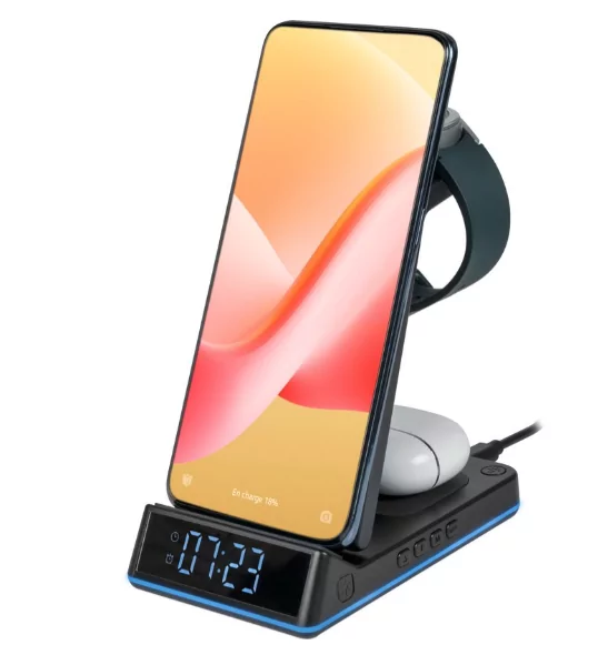 EXTRA KORTING VAN € 10,00 Thomson CL750IA - Wekker &amp; All-In-One oplader - Apple Watch