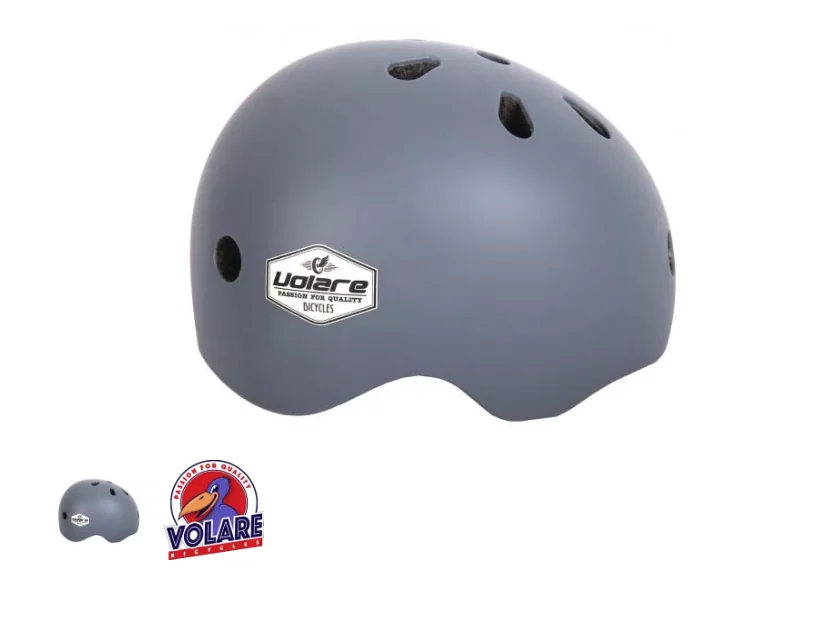 Volare Fietshelm - Kids Grijs - 45 tot 51 cm