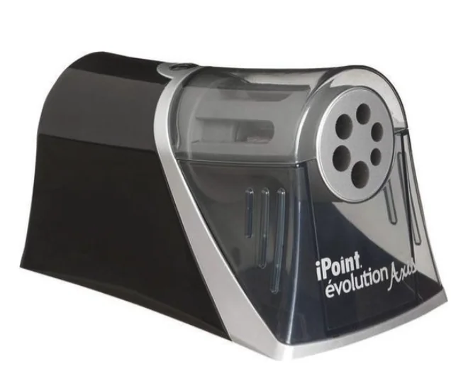 Westcott puntenslijper - iPOINT evolution Axis - netstroom - 6 slijpgaten - zwart - AC-E15509