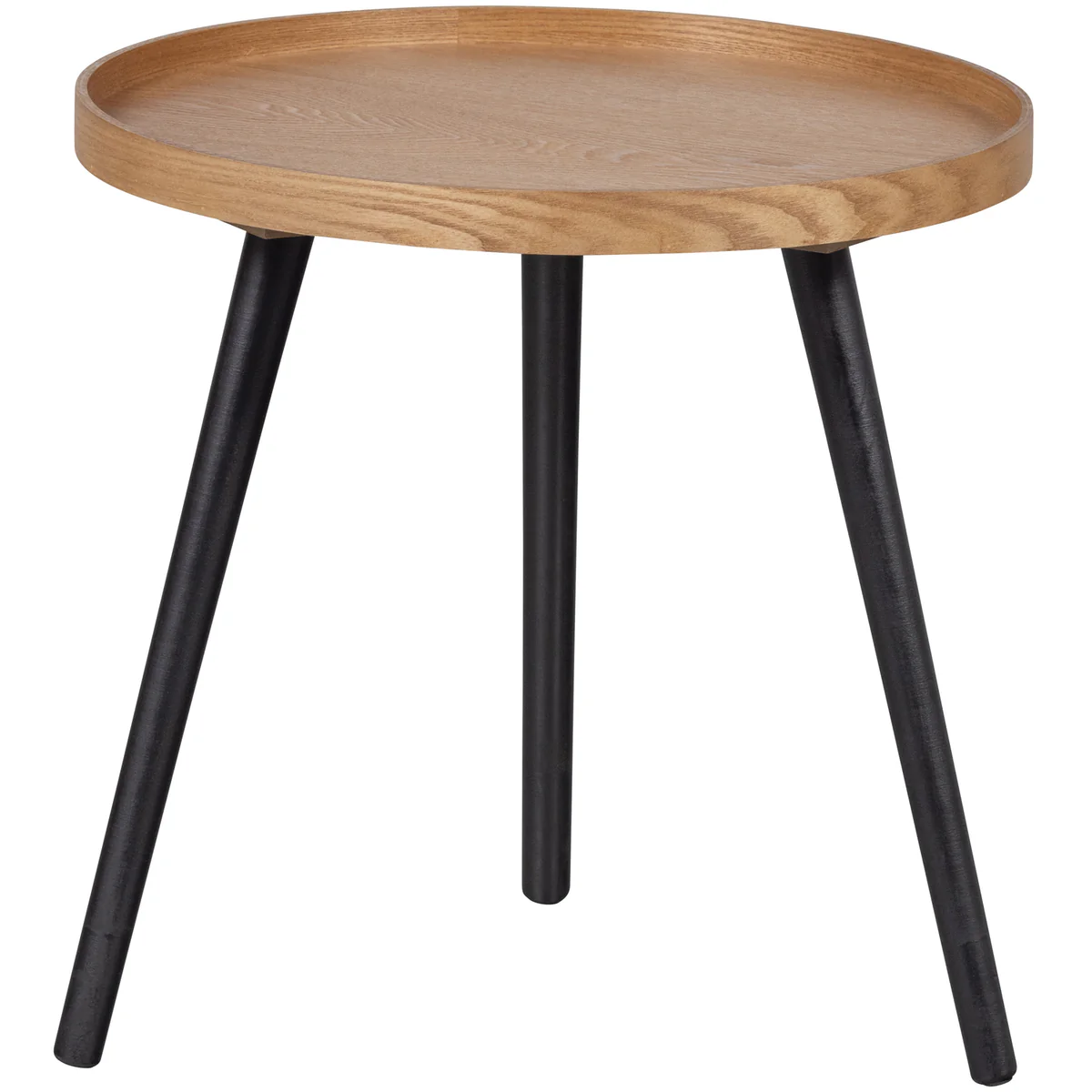 WOOOD Mesa Bijzettafel M - Hout - Naturel - 45x45 — Doosschade